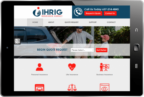 Responsive for Mobile Tablets